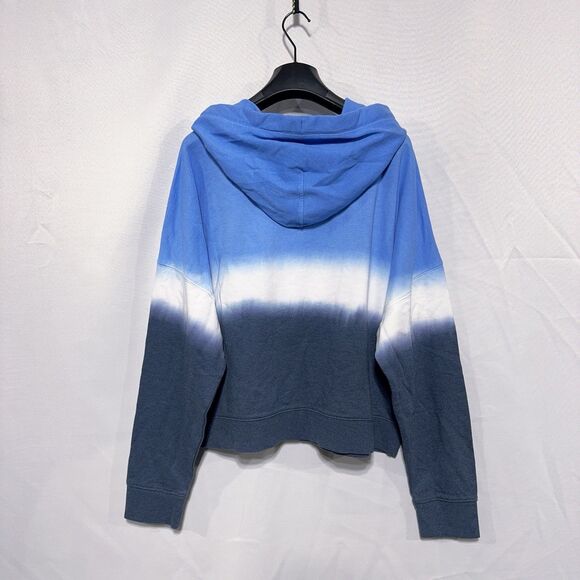 Calvin Klein Jeans Women’s Pullover Long Sleeve Hoodie Sweatshirt Blue Navy L - Picture 6 of 11
